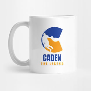 Caden Custom Player Basketball Your Name The Legend Mug